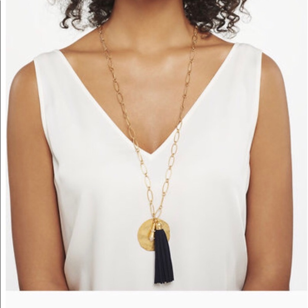 Stella and Dot Carla Tassel Necklace